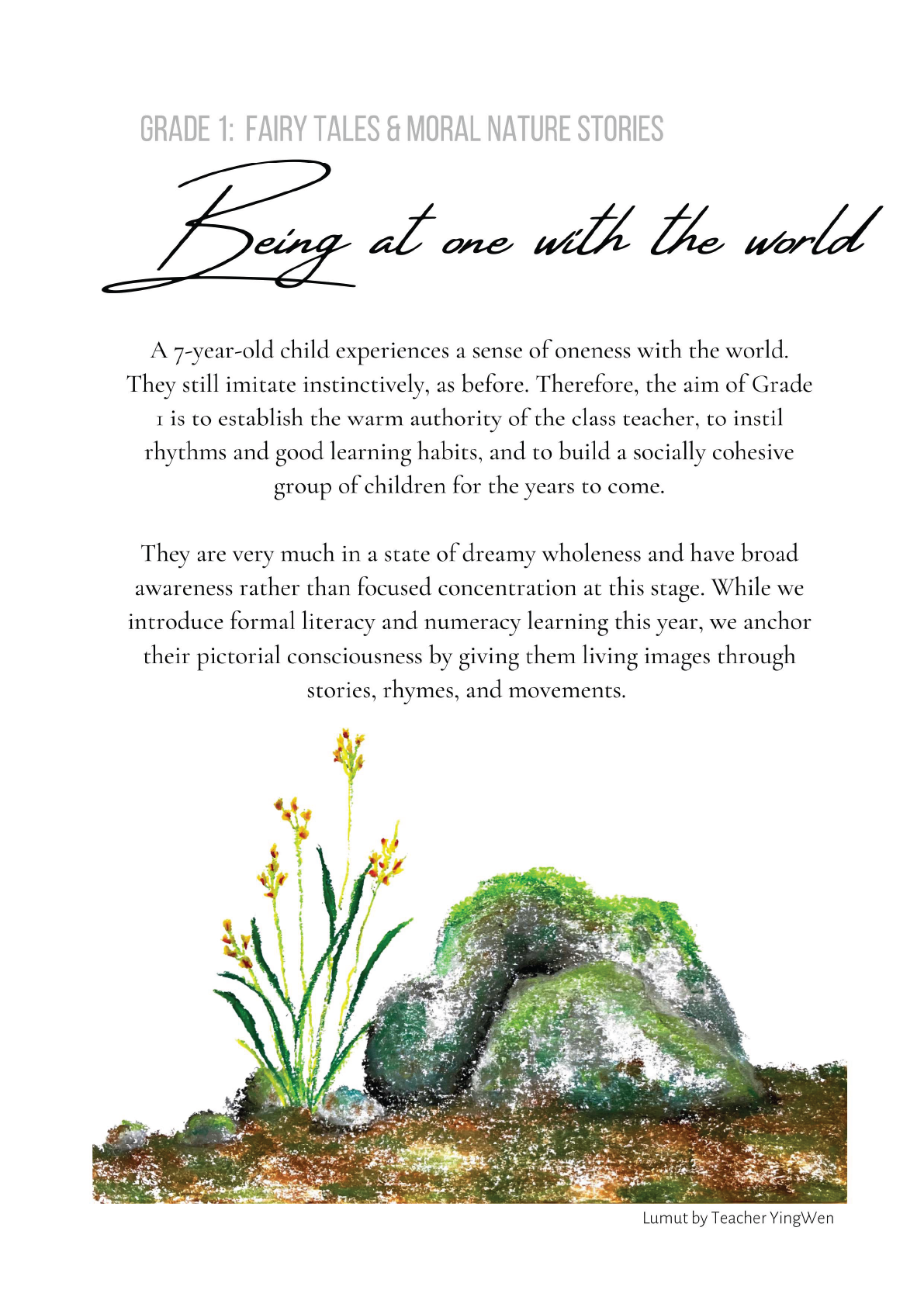 Being at one with the world